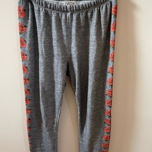Wildfox Roses Sweatpants Size M
